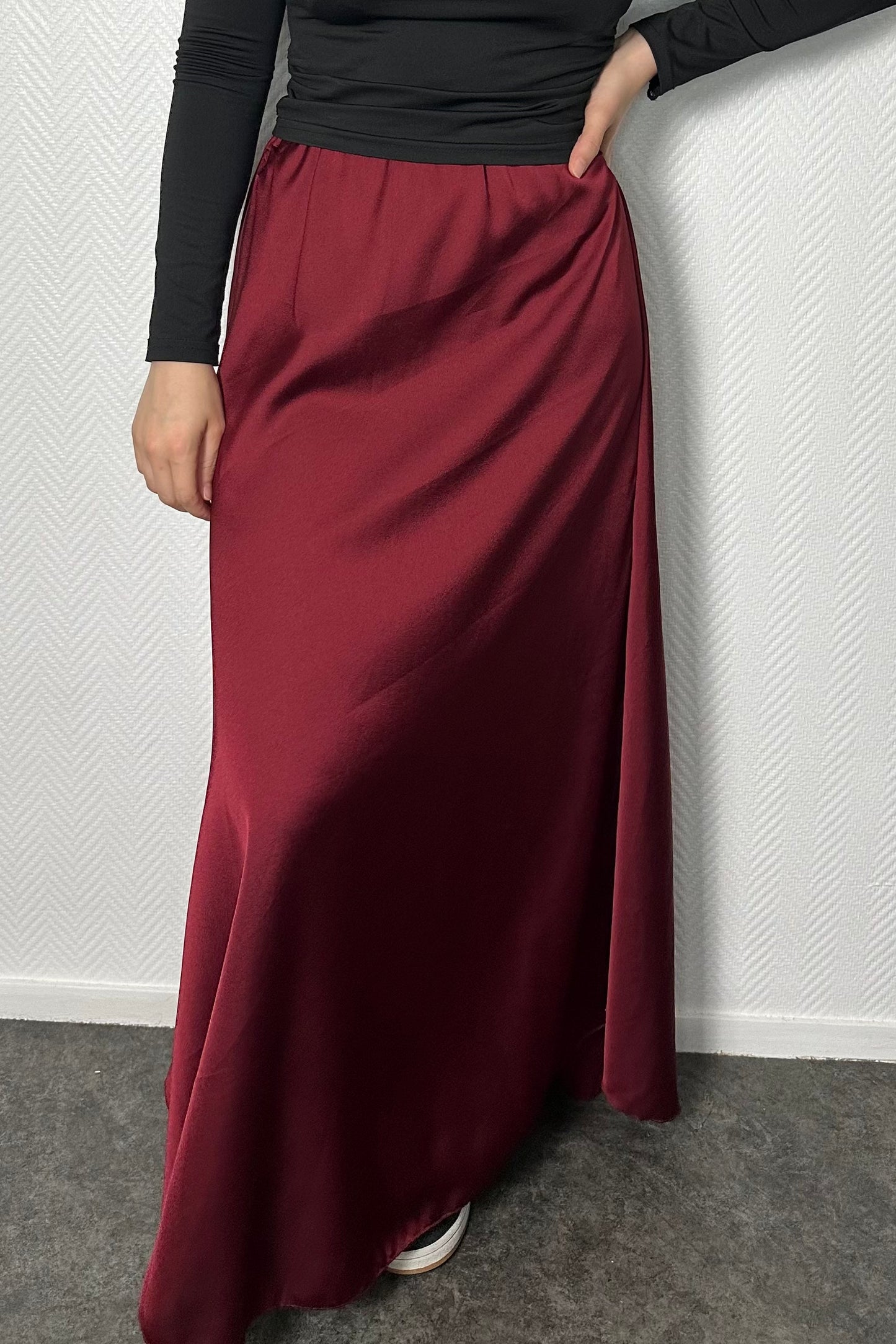 Jupe en satin